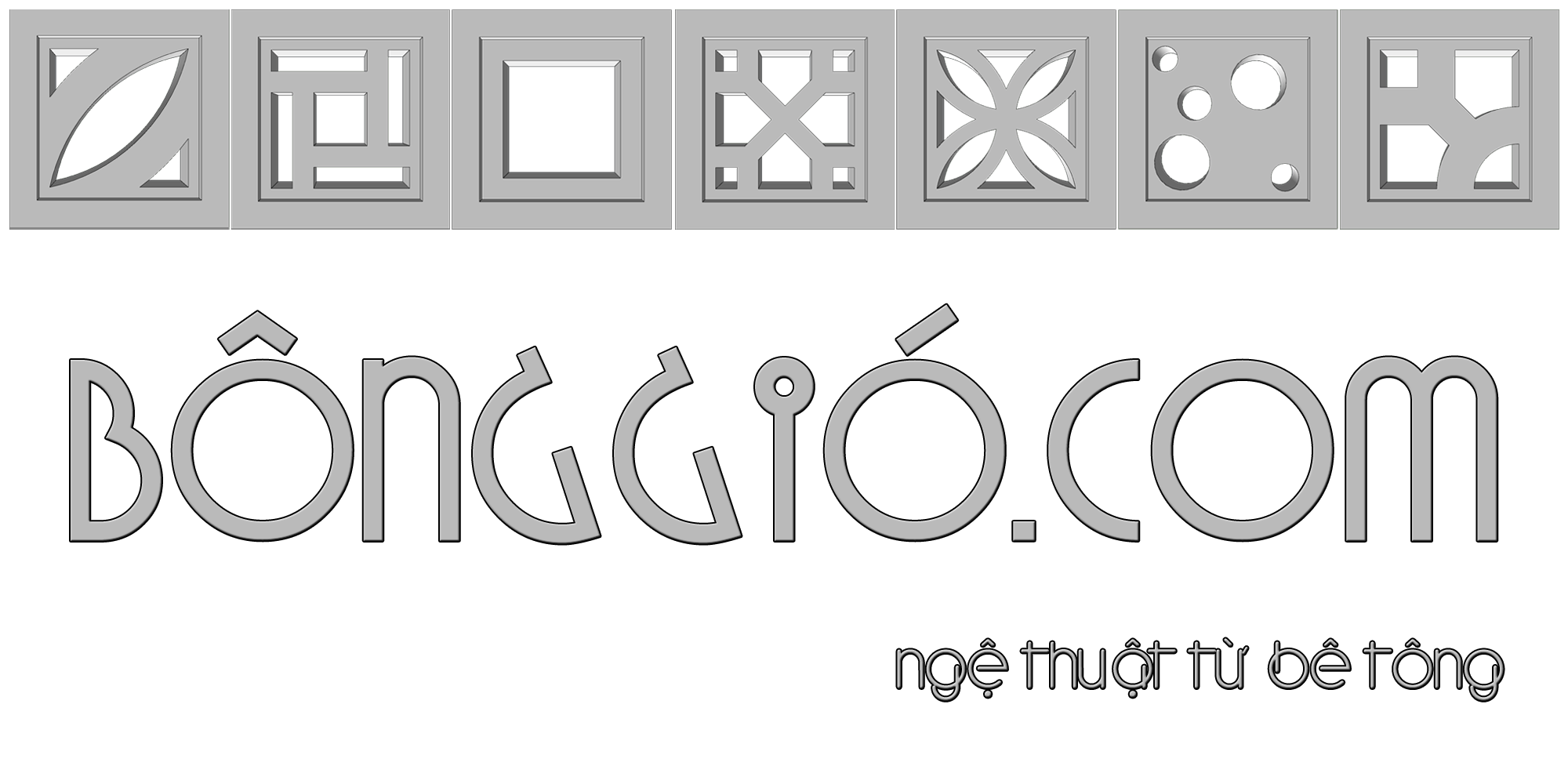 Logo gạch bông gió