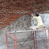Gạch thẻ ốp tường giả cổ đất nung 16 Gạch thẻ ốp tường giả cổ