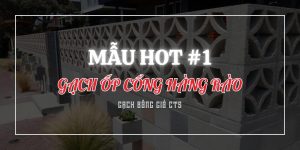 Gạch Ốp Cổng Hàng Rào, Mẫu Gạch Hot Nhất 2026 53 Mẫu gạch ốp hàng rào đẹp