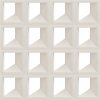 Gạch bông gió xi măng 19x19x8cm PANDORA - 19*19*8 - BM-201-W Square 8 Gạch bông gió Pandora