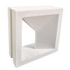 Gạch bông gió xi măng 19x19x8cm PANDORA - 19*19*8 - BM-201-W Square 20 Gạch bông gió Pandora