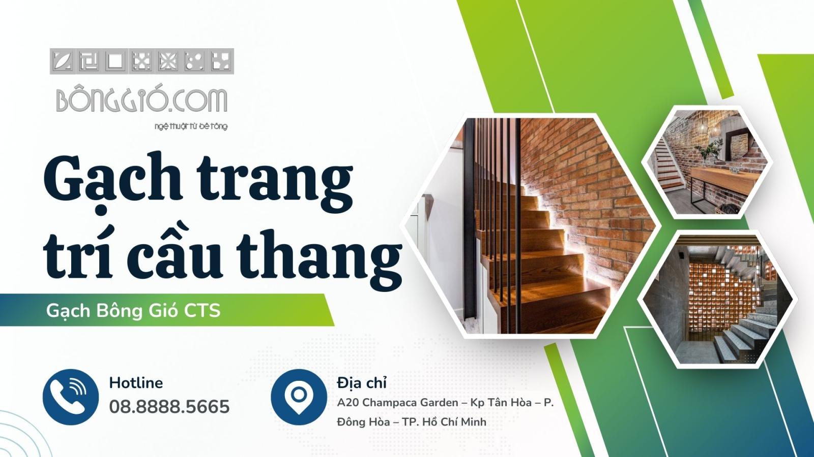Gạch trang trí cầu thang Gạch trang trí cầu thang