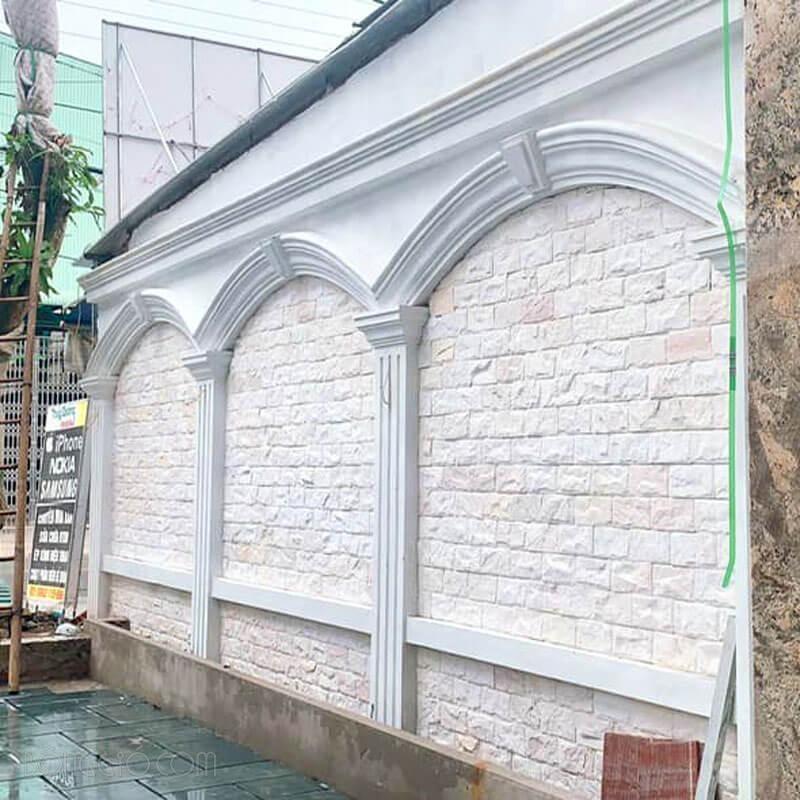 Đá bóc trắng sữa 10×20 trang trí ốp tường CTS-DOT-TN-80 15 Đá bóc trắng sữa 10×20 trang trí ốp tường CTS-DOT-TN-80