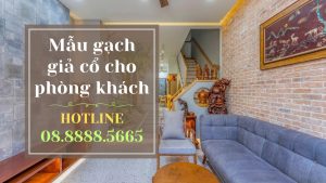 Mẫu Gạch Giả Cổ Đẹp Cho Phòng Khách Đáng Để Mua 2026 34 Mẫu gạch giả cổ đẹp cho phòng khách