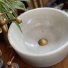 Chậu rửa lavabo đá trắng sữa CTS-LA-DA-7 8 Chậu rửa lavabo đá trắng sữa CTS-LA-DA-7