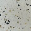 Gạch đá mài thạch anh vàng đen 20mm và trắng xám 2-3mm nền trắng ST01-TAVD20 4 Gạch đá mài thạch anh vàng đen 20mm và trắng xám 2-3mm nền trắng ST01-TAVD20