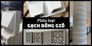 Phân loại gạch bông gió