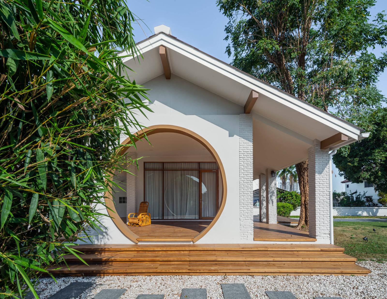 Mẫu Sân Vườn Rải Sỏi Tự Nhiên Đẹp, Giải Quyết Triệt Để Bài Toán Thoát Nước 54 mau san vuon rai soi tu nhien dep 3