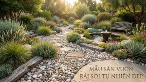 Mẫu Sân Vườn Rải Sỏi Tự Nhiên Đẹp, Giải Quyết Triệt Để Bài Toán Thoát Nước 47 Mẫu sân vườn rải sỏi tự nhiên đẹp